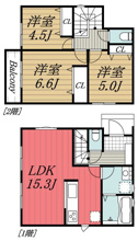 【間取り】 | 市原島野第2期