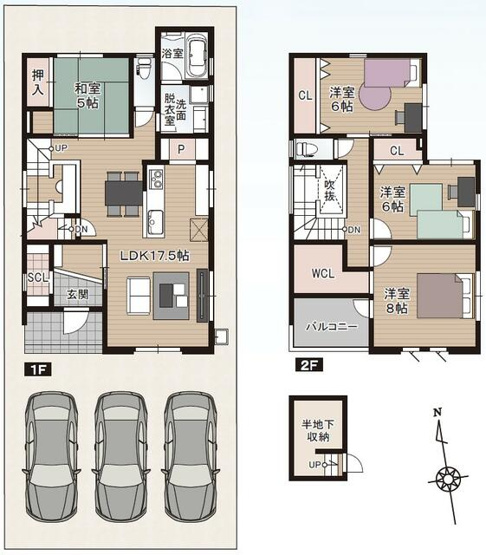 【間取り】 | 新築住宅　高知市瀬戸東町３丁目①