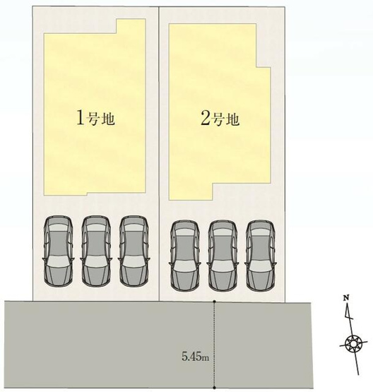 【区画図】 | 新築住宅　高知市瀬戸東町３丁目① | １号地です