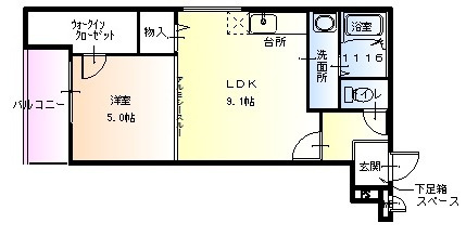 チェリーブロッサムⅠ番館の間取り|チェリーブロッサムⅠ番館　間取り