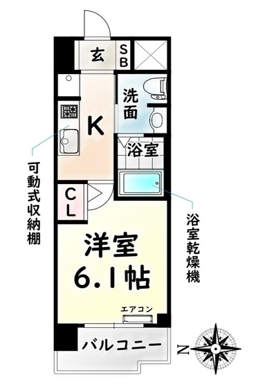 【間取り】 | Live Casa堀田【名古屋市賃貸・駅近】