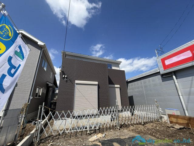 秦野市入船町　新築戸建　全3棟3号棟の外観