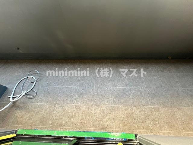 エスライズ難波Ⅲのバルコニー