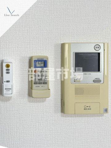 ヴァレッシア菊川シティのセキュリティ|モニター付インターホン