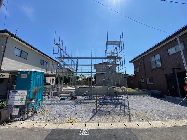 【新築戸建て】秋田市東通明田の外観|2026年8月8日撮影