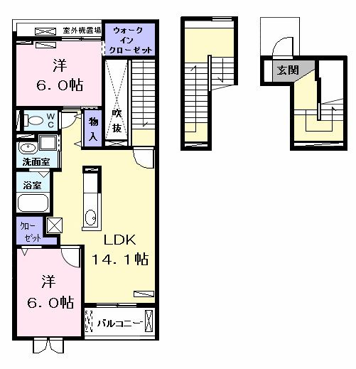 ＩＴ・ＰＬＡＣＥ　Ⅱの間取り