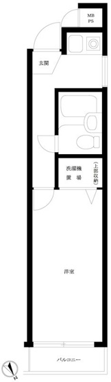 【間取り】 | グレイス浜田山