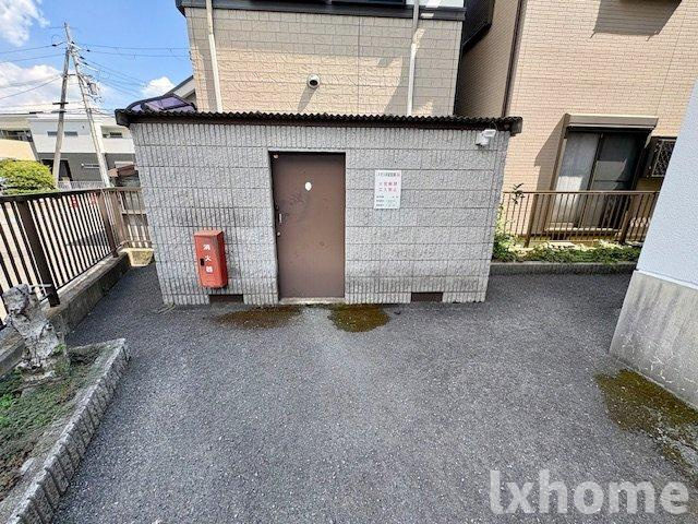 パレットマンションの庭