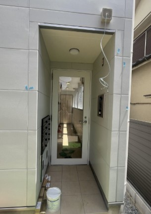 LAUREL北新宿のエントランス
