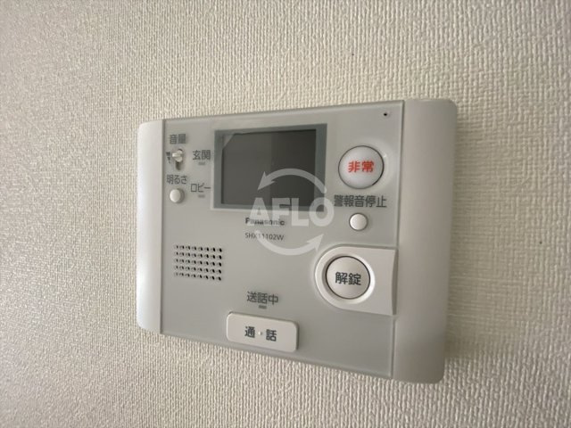 アーベル更紗北堀江　堀江小学校区のセキュリティ|アーベル更紗北堀江　TVモニター付きインターホン