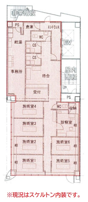 名古屋名駅NKビル（ビエラ名古屋名駅）【　サロン系おすすめ　】の間取り