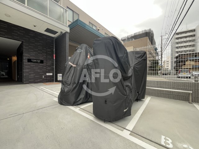 リブネスコート江坂Ⅱのその他共用部分|リブネスコート江坂Ⅱ　バイク置き場
