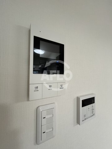 リブネスコート江坂Ⅱのセキュリティ|リブネスコート江坂Ⅱ　モニター付きインターホン