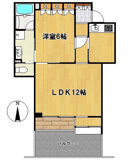 【間取り】 | ドルチェ東葛西