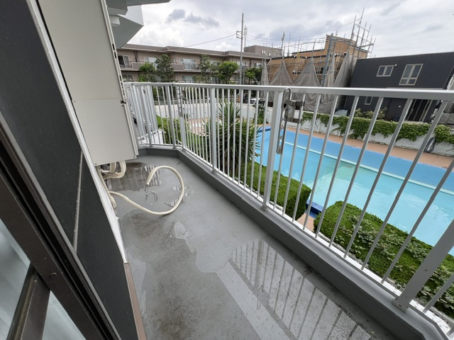 藤沢市鵠沼海岸2丁目　鵠沼ニューマンションのバルコニー|バルコニー◇◇