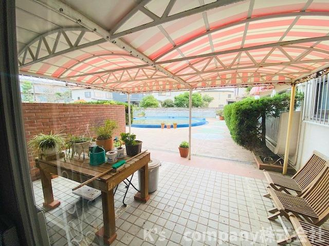 藤沢市鵠沼海岸2丁目　鵠沼ニューマンションのエントランス|プール付き◇