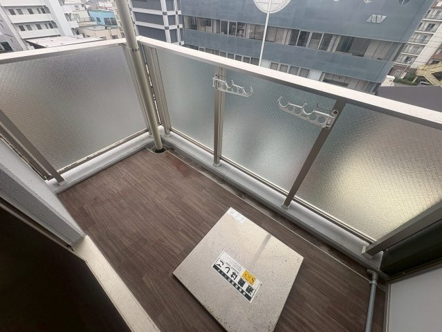 リブネスコート江坂Ⅱのバルコニー