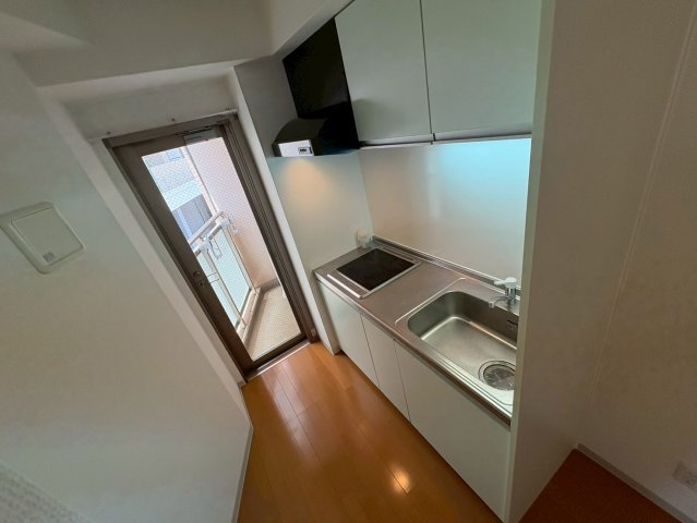 豊中市本町１丁目の賃貸マンションのキッチン