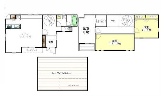 【間取り】 | 奈良市大安寺2丁目戸建