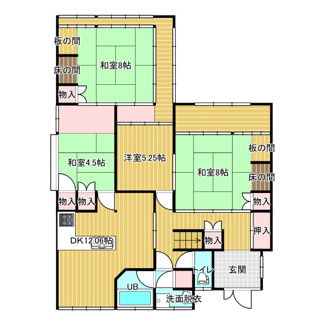 【間取り】 | １階間取り