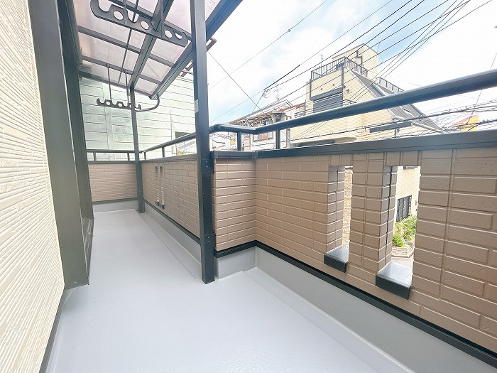 高槻市津之江町3丁目戸建のバルコニー
