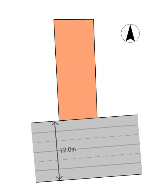 宇都宮市一条4丁目　347.10㎡　売地の土地図|物件区画図