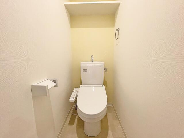 ユーズフォレシア小頭町のトイレ|シンプルで使いやすいトイレです