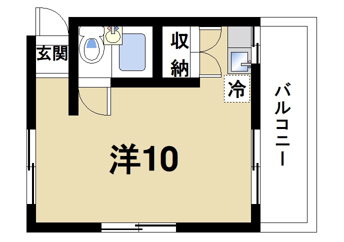 アートハウスならの間取り
