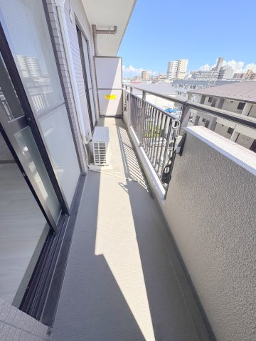 オーベルジュ戸田のバルコニー