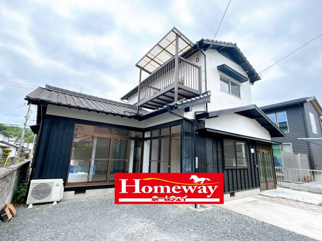 【外観】 | 仲介手数料無料！川上小学校に通えるリフォーム済み中古住宅　宇部市西岐波東片倉 | かわいいお家になって誕生しました