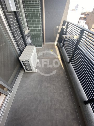 プレサンス梅田東クォーレのバルコニー|プレサンス梅田東クォーレ　バルコニー