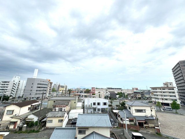 クレア大牟田駅前の展望|他号室の写真の為異なる場合は、現況優先とします。