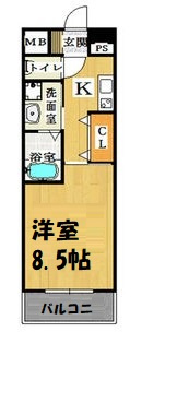 【間取り】 | メゾン・デ・ノムラ島之内