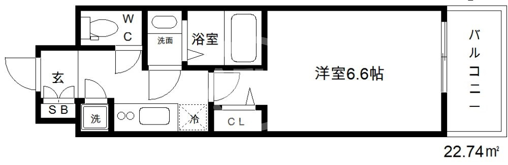 レジュールアッシュ中之島SOUTHの間取り|レジュールアッシュ中之島SOUTH　間取り