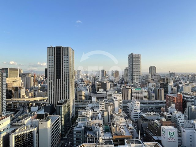 プレミストタワー靱本町　明治小学校区の展望|プレミストタワー靭本町　眺望