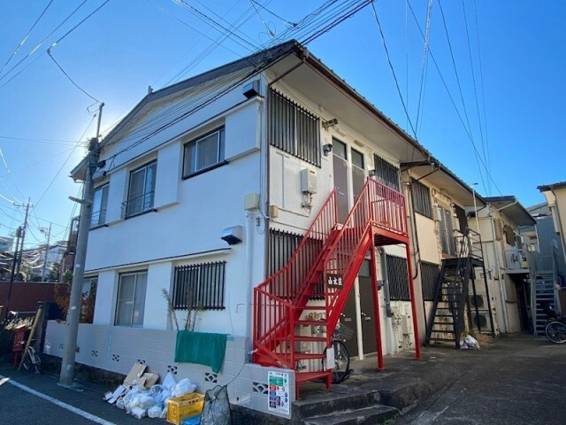 目黒区上目黒４丁目のアパートの外観
