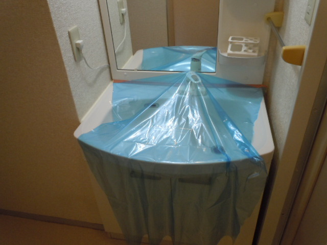 本町北パークハイムⅠの洗面所