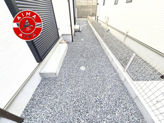 福岡市南区柏原6丁目第1-2棟（A号棟）の庭|お庭で自由な時間を過ごせます。