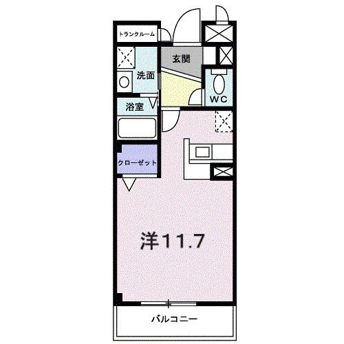 クラールオストベルグⅠの間取り