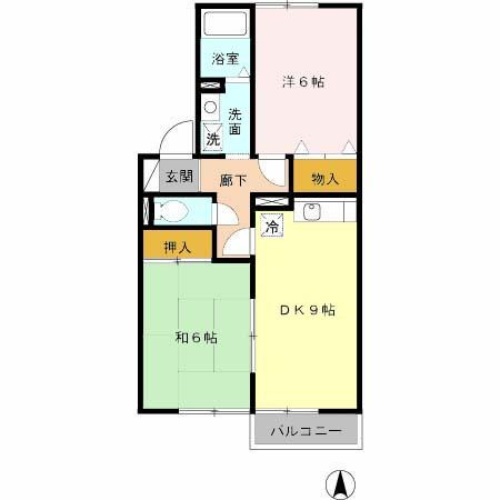 セピアコートの間取り
