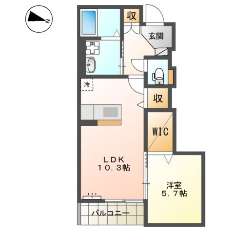 センターハウス壱の間取り