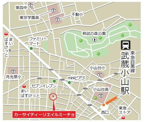 カーサ　イ　ティーリ　エ　イル　ミーチョの地図