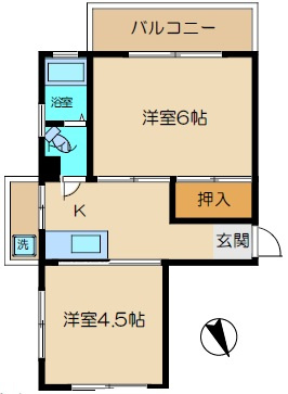 マンションLの間取り