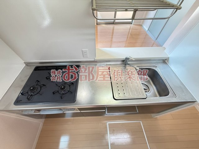 シャーメゾン国分　B棟のキッチン