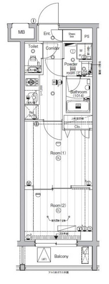 【間取り】 | PREMIUM CUBE 東高円寺