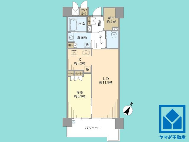 ユニエス宇治の間取り