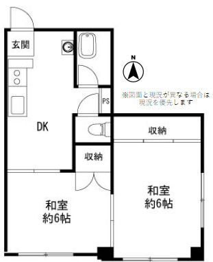 カーサ六甲の間取り