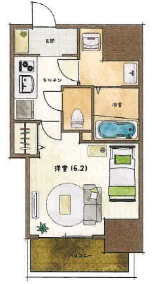 GP神戸ステーションの間取り
