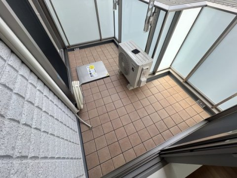 RAPPORT西宮のバルコニー