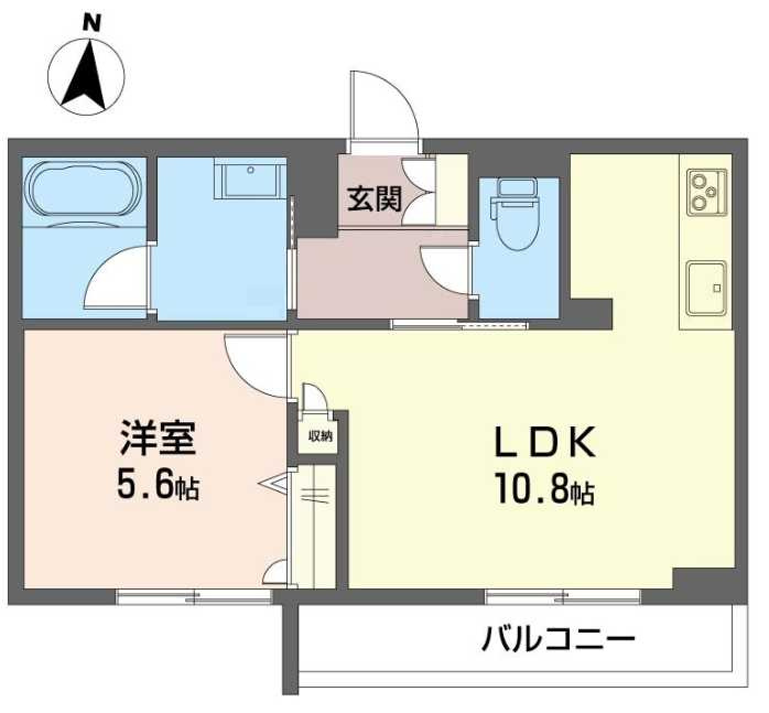 クレスティーク　耐震等級3　高遮音床システム　シャーメゾンの間取り
